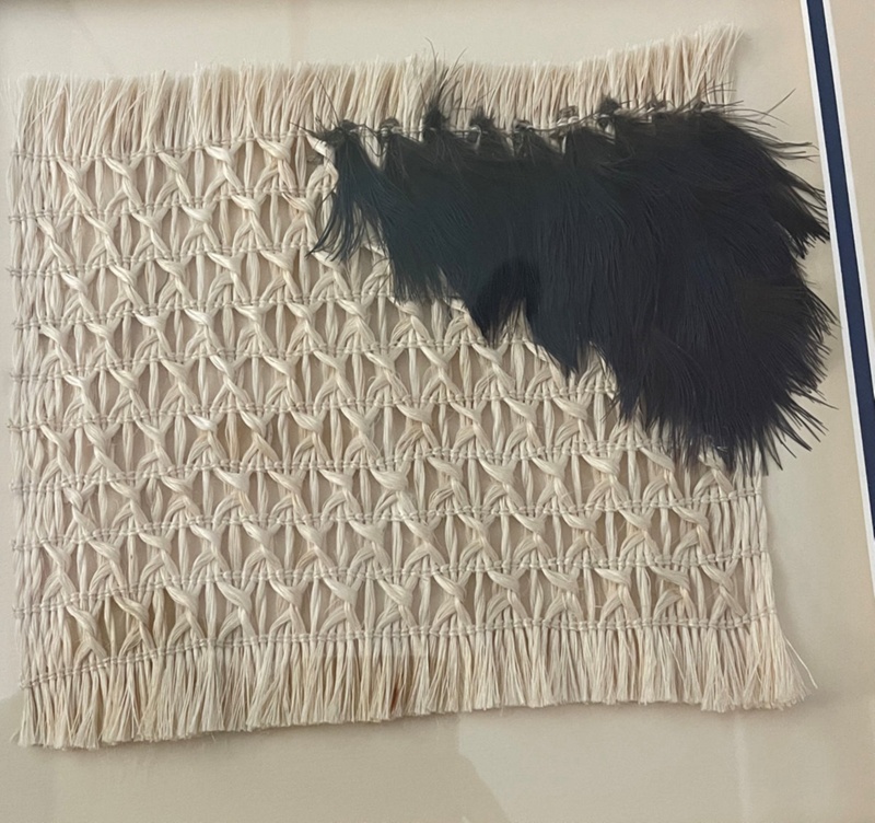 Parirau (Feather) Series; Diggeress Te Kanawa; 2023.0796 on NZ Museums