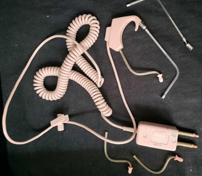 Vintage Plantronics Telephone Headset; 2025.2177