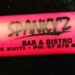 BIC Lighter - "Spanky'z Bar & Bistro"; 20256.2165