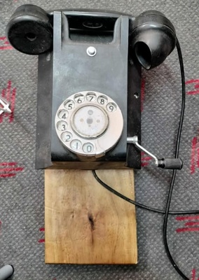 Vintage Wall Phone; 2025.2167