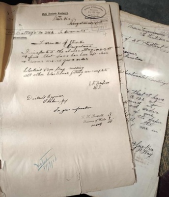 Railway Houses Records and Reports 1927 - 1929; c1920; 2025.2191 Railway Houses Records and Reports 1927 - 1929; c1920; 2025.2191