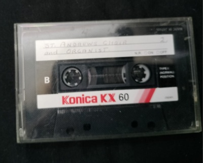 St Andrews Choir Cassette Tape; 2025.2154