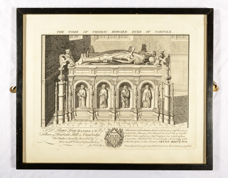 The Tomb of Thomas Howard Duke of Norfolk; Wood, J; 25.3.1748; FRMLM ...