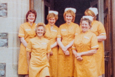 Photograph, Leanchoil Hospital staff; 1980s; LT.2022.2.17