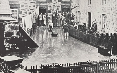 fht.2026.158  tolbooth st, sim's square - 'a glimpse of forres' book image