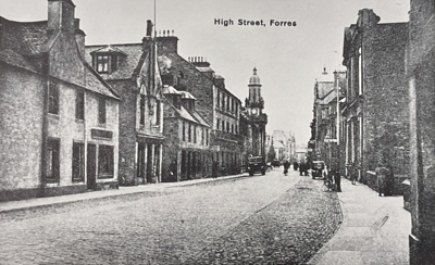 fht.2026.148  high st forres 1930s - 'a glimpse of forres' book image