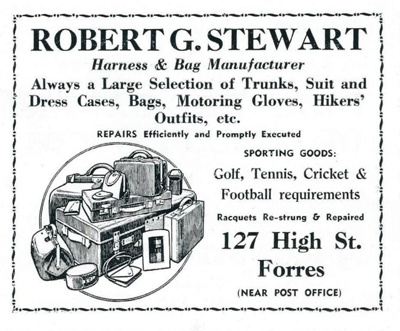 fht.2026.225  copy of np - stewart the saddlers, at 127 high street, from 1912-56, when it became the kelburn fish restaurant, then in 1975, it became the lucky star chinese take- away