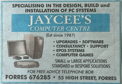 fht.2026.170  copy of 55 high st, forres - jaycee's computer centre advert