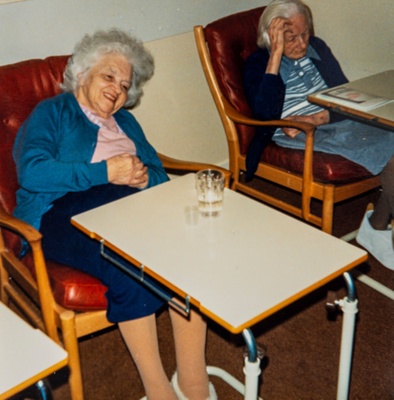 Photograph, Leanchoil Hospital long stay residents; 1988; LT.2022.1.51