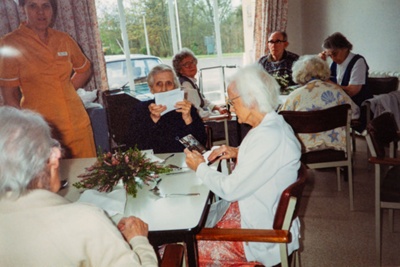 Photograph, Leanchoil Hospital long stay residents; 1992; LT.2022.1.38