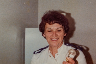 Photograph, Leanchoil Hospital staff; 1980s; LT.2022.2.9