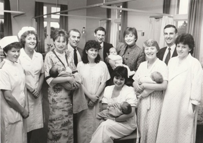 Photograph, Leanchoil Hospital maternity unit; 1987; LT.2022.3.5