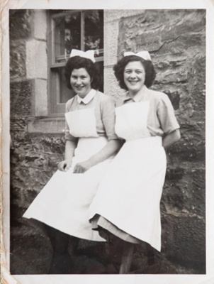 Photograph, Leanchoil Hospital nurses; circa 1950; LT.2022.7.1