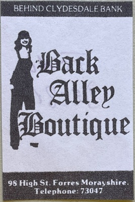 fht.2026.218  copy of 98 high st, forres - back alley boutique advert
