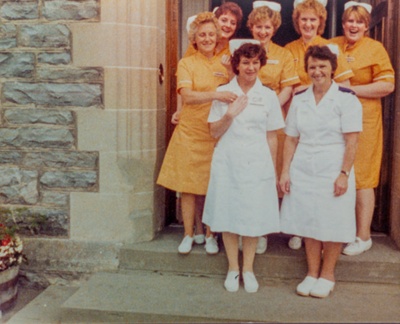 Photograph, Leanchoil Hospital staff; 1980s; LT.2022.2.16