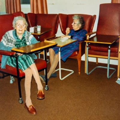 Photograph, Leanchoil Hospital long stay residents; 1988; LT.2022.1.50