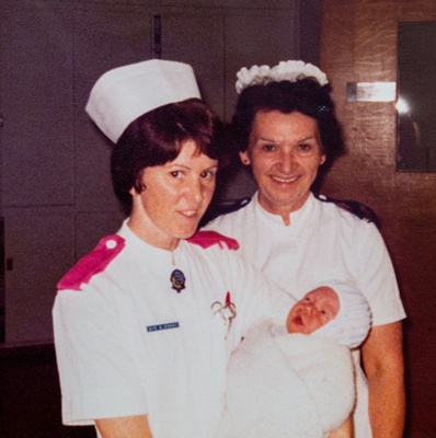 Photograph, Leanchoil Hospital staff; 1980s; LT.2022.2.8