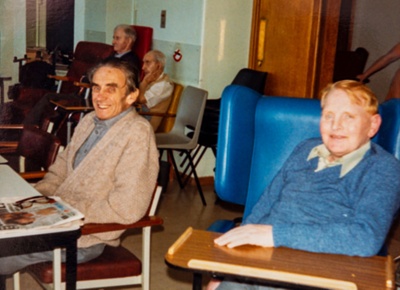Photograph, Leanchoil Hospital long stay residents; 1988; LT.2022.1.46