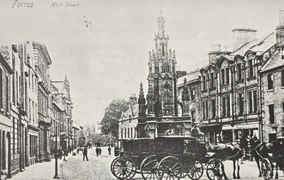 fht.2026.147  high st cabbies stance 1911 - 'a glimpse of forres' book image