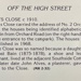 fht.2026.157b  tolbooth st, bains close c1910 - 'a glimpse of forres' book text