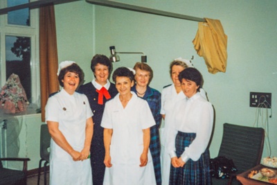 Photograph, Leanchoil Hospital staff; 1980s; LT.2022.2.2