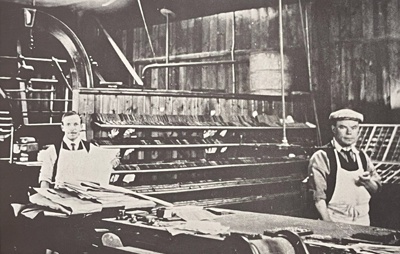 fht.2026.143  gordon st, forres news print works - 'a glimpse of forres' book image