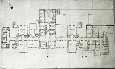 Photograph, plan of Leanchoil Hospital; 1963; LT.2022.5.9