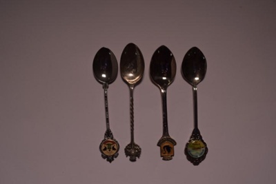 Collection of Souvenir Teaspoons; BPM22/915