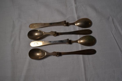 Collection of Honey Spoons; Alfa Honey Fruits Australia Pty Ltd; BPM22/922