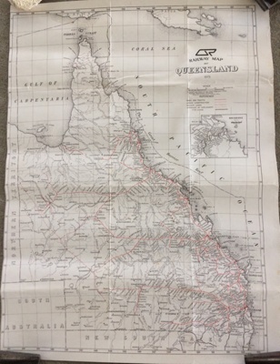 QR Railway Map of Queensland 1979; 1979; A-1812 | eHive