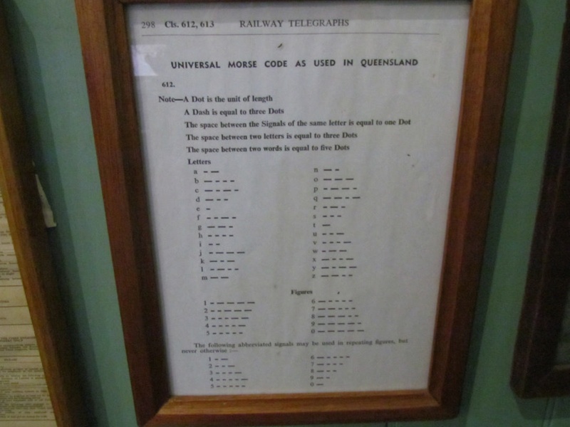 universal-morse-code-as-used-in-queensland-framed-instruction-sheet