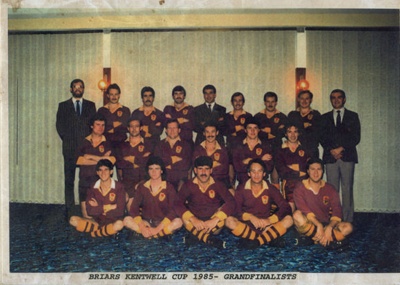 Rugby - Kentwell Cup 1985 - Grand Finalists; 1985; P0063 Rugby - Kentwell Cup 1985 - Grand Finalists; 1985; P0063