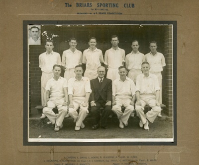Cricket - 1st XI 1941/1942 - Premiers - M & S Grade competition; 1941 - 1942; P0073 Cricket - 1st XI 1941/1942 - Premiers - M & S Grade competition; 1941 - 1942; P0073