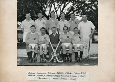 Hockey - Sydney Hockey Association Minor Division A Grade Premiers - Season 1953; 1953; P0026 Hockey - Sydney Hockey Association Minor Division A Grade Premiers - Season 1953; 1953; P0026