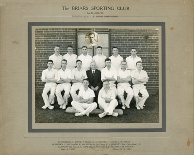 Cricket - 2nd XI 1938/1939 - Premiers - M & S B Grade competition; 1938 - 1939; P0072 Cricket - 2nd XI 1938/1939 - Premiers - M & S B Grade competition; 1938 - 1939; P0072