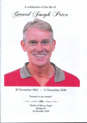 Document - Memorial booklet; 2020; OB0264 Document - Memorial booklet; 2020; OB0264