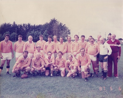 Rugby - Golden Oldies Rugby International Festival, Auckland 1987; 1987; P0061 Rugby - Golden Oldies Rugby International Festival, Auckland 1987; 1987; P0061