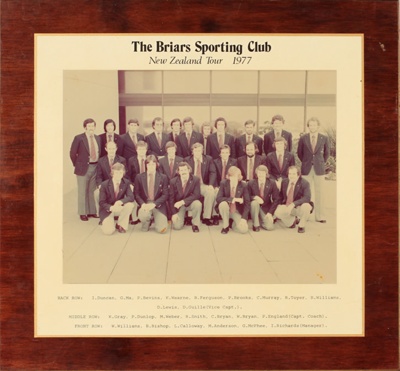 Rugby - New Zealand tour 1977; 1977; P0126 Rugby - New Zealand tour 1977; 1977; P0126