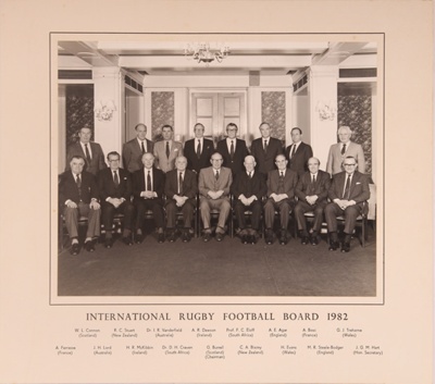 Photo: International Rugby Football Board ; 1982; P0181 Photo: International Rugby Football Board ; 1982; P0181