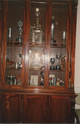 Photograph - Interior photograph taken at the former Briars Sporting Club Headquarters.; 1995; P0226 Photograph - Interior photograph taken at the former Briars Sporting Club Headquarters.; 1995; P0226