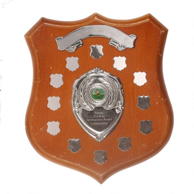 Plaque - Briars Sporting Club - Annual 7 A Side - Interschool Rugby Championship; OB0207 Plaque - Briars Sporting Club - Annual 7 A Side - Interschool Rugby Championship; OB0207