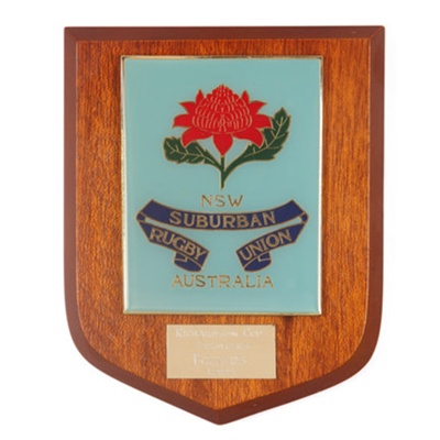 Plaque - Richardson Cup - Premiers - Briars 1992 - Suburban Rugby Union Australia; 1992; OB0216 Plaque - Richardson Cup - Premiers - Briars 1992 - Suburban Rugby Union Australia; 1992; OB0216