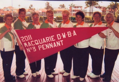 Bowls - Women's Bowls - Winner - Macquarie District No.3 Pennant 2011; 2011; P0071 Bowls - Women's Bowls - Winner - Macquarie District No.3 Pennant 2011; 2011; P0071
