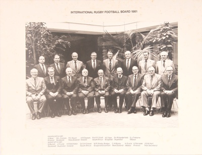 Photo: International Rugby Football Board; 1981; P0176 Photo: International Rugby Football Board; 1981; P0176