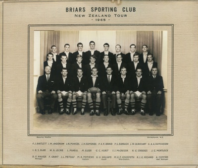 Rugby - New Zealand Tour 1965; 1965; P0049 Rugby - New Zealand Tour 1965; 1965; P0049