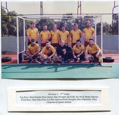 Hockey - Sydney Hockey Association Division 2 2nd grade 2003; 2003; P0031 Hockey - Sydney Hockey Association Division 2 2nd grade 2003; 2003; P0031