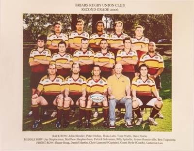 Rugby - 2nd grade; 2006; P0203 Rugby - 2nd grade; 2006; P0203