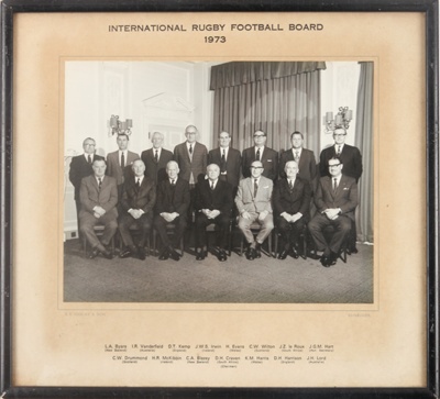 Photo: International Rugby Football Board; 1973; F0045 Photo: International Rugby Football Board; 1973; F0045