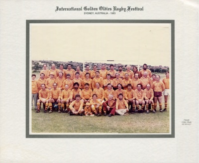 Rugby - International Golden Oldies Rugby Festival - Sydney 1983; 1983; P0057 Rugby - International Golden Oldies Rugby Festival - Sydney 1983; 1983; P0057
