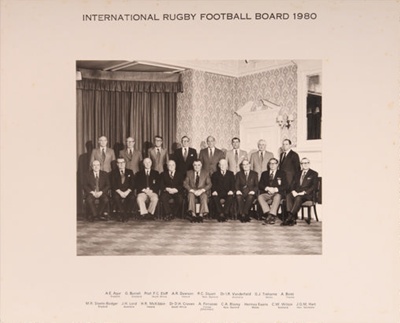 Photo: International Rugby Football Board; 1980; P0192 Photo: International Rugby Football Board; 1980; P0192